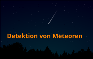 Detektion von Meteoren